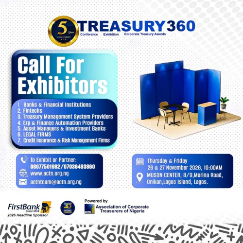 Treasury360 2026 Call for Exhibitors Flyer